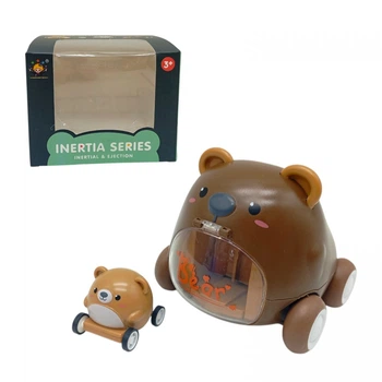 Трек машина, с малой машинкой (МИШКА) Huijixing toys HC-311