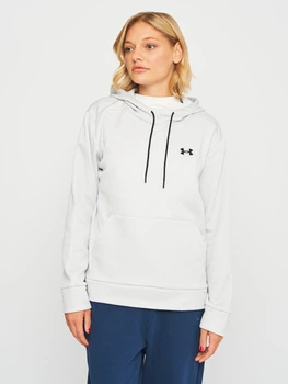 Худі тепле жіноче Under Armour Fleece LC Hoodie 1373055-014 M Gray (196039064066)