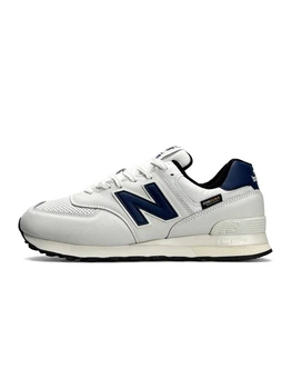 Чоловічі кросівки повсякденні NB Classic 574 White Navy 42 (26,5 см) Білий