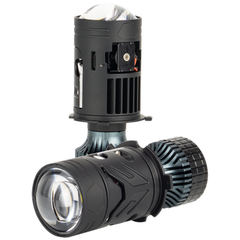 Led лампи з лінзою DriveX LE-10 H4 H/L 6000K 85W/65W 9-36V