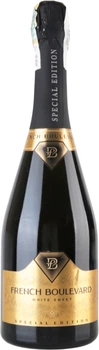 Вино ігристе Французький бульвар Special Edition Gold солодке біле 0.75 л 10.5-13.5% (4820004383369)