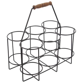 Skrzynka na butelki Orion Radka metalowa na 6 butelek (8592381165512)