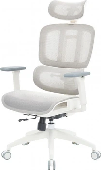 Офисное кресло для персонала OfficePro Skyline OC680-W-LG-LG White/Light Gray