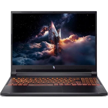 Ноутбук Acer Gaming Nitro V 16 (NH.QUSEX.007), Intel Core 5 210H / 16″ / RAM 16 ГБ / SSD 1 ТБ / GeForce RTX 5060 8GB / Без ОС / Obsidian Black
