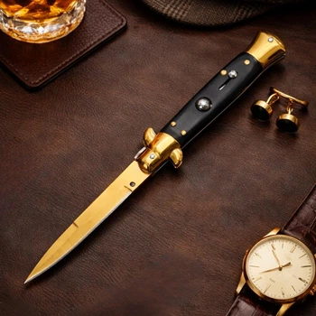 Ніж Стилет AKC Black Gold
