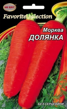 Насіння Морква Долянка (НК Еліт) 20 г
