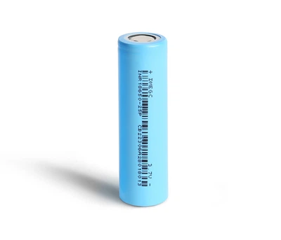 Аккумулятор 18650 Li-Ion DMEGC INR18650-25P 2500mAh, 20A, 4.2/3.6/2.5V, Cyan