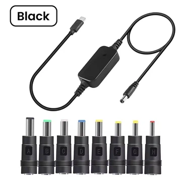 Кабель 60W Type-С/DC +8 насадок 5V/9V/12V/15V/20V