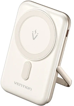 УМБ Vention Magnetic Wireless 10000mAh 20W QI-15W White (FHNW0)