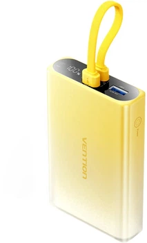 УМБ Vention 10000 mAh 22.5W PD Yellow (FHZY0)
