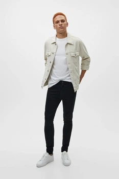 Джинси Skinny Pull & Bear чорний MQYXG887 46