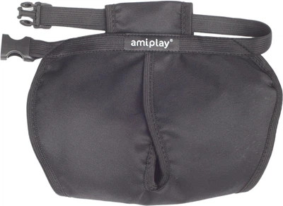 Majki na cieczkę dla psa Amiplay XXL 49-85 cm Czarne (5906160221376)