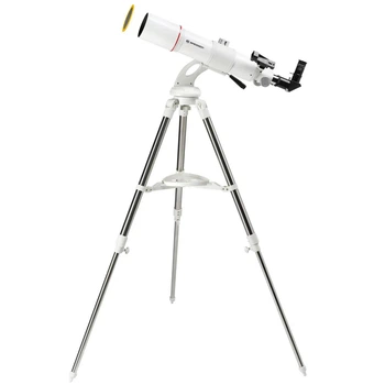 Телескоп Bresser Nano AR-80/640 AZ з сонячним фільтром і адаптером для смартфона