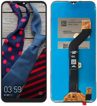 Дисплей + сенсор Tecno Spark 6 Go (KE5) Black - p/n: 25-065X98-V15