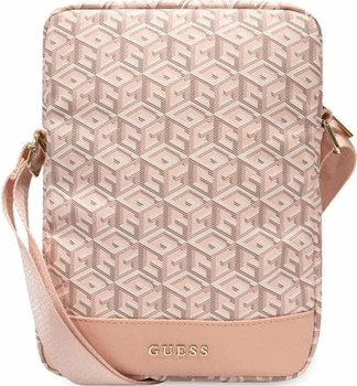 Сумка для ноутбука Guess G Cube Stripe 10" Pink (3666339120382)