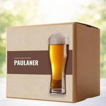 Зерновой набор Paulaner для варки 10 литров пшеничного пива с ярким хмелевым характером
