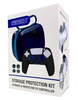 Захисний чохол PGTECH Storage Protection Kit для геймпада PS5 DualSense (чорний)