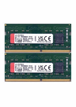 Оперативная память для ноутбука Kingston DDR4 32GB (2x16GB) 3200MHz SO-DIMM PC4-3200 (KCP432SS8/16)