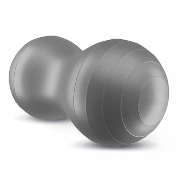 Мяч для фитнеса “арахис” EasyFit EF-3022-GY Ø45х90см серый для йоги и пилатеса.