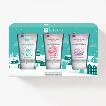 Новогодний набор кремов для рук Hand Cream Set Shelly 4823109412491