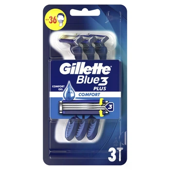 Набір одноразових станків для гоління Gillette Blue 3 Plus Comfort (3 шт.)