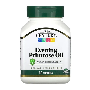 Олія вечірньої примули 21st Century Evening Primrose Oil 60 softgels (1086-2023-10-7124)