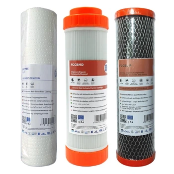Сменные картриджи AQUAFILTER - Кокосовый уголь. Комплексная Фильтрация Воды