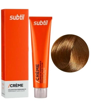 Устойчивая краска Subtil для волос Creme Permanent Hair Color 8/43 Светлый медно-золотистый блондин 60 мл