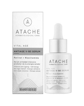 Обновляющая сыворотка с ретинолом и ниацинамидом Atache Retinol Vital Age Serum Antiage V-B3 30 мл