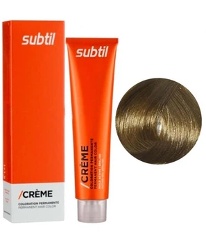 Устойчивая краска Subtil для волос Creme Permanent Hair Color 8 Светлый блондин 60 мл
