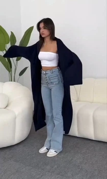 Кардиган, колір Темно-синій Fashion NO09_9453Dark blue M 2000000966625