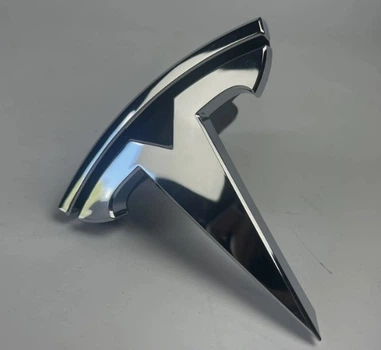 Знак "Т" переднього бампера Tesla Model X Аналог 1047884-00-E