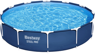 Каркасний басейн Bestway 16 в 1 366 x 76 см + машина для мильних бульбашок 56681 (5903890614577)