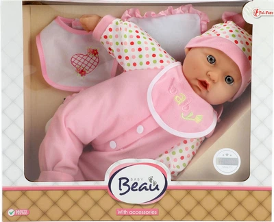 Лялька Toi-Toys Baby Beau з аксесуарами 40 см 2420792 (8714627020212)