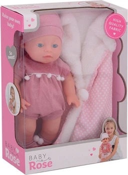 Lalka bobas Baby Rose Deluxe 35 cm 2520686 (8711866277131)