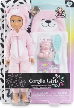 Лялька Corolle Girls Valentine з набором для піжамної вечірки 28 см 5610609 (4062013600192)