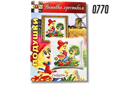 Схема FROM FACTORY POD на бумаге для вышивания крестиком Подушка 0770