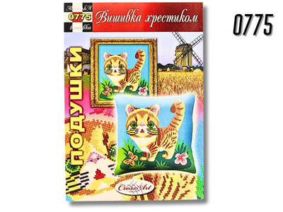 Схема FROM FACTORY POD на бумаге для вышивания крестиком Подушка 0775