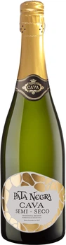Вино игристое Pata Negra Cava Semi Seco 0.75 л 11.5% (8410261114026)