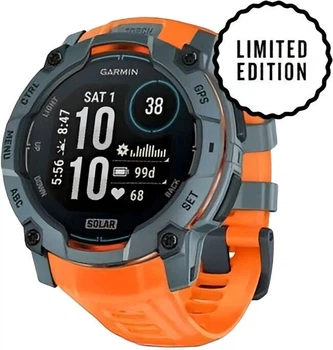 Смарт-годинник Garmin Instinct 3 50mm Solar Twilight with Solstice Band (010-02935-01) Refurbished
