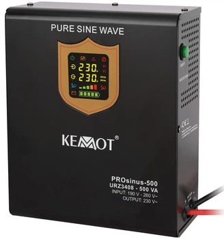 Zasilacz UPS Kemot PROsinu 500 12V 230V 500VA/300W (5901890019019)