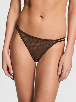 Трусики бикини женские Victoria's Secret 684652253 M Коричневые (1159847464)