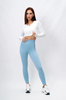 Легінси жіночі спортивні Where Uwear блакитні 346934_M/L