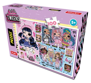 Пазлы L.O.L. Surprise! Tweens Collection, 100 элементов LP100-004