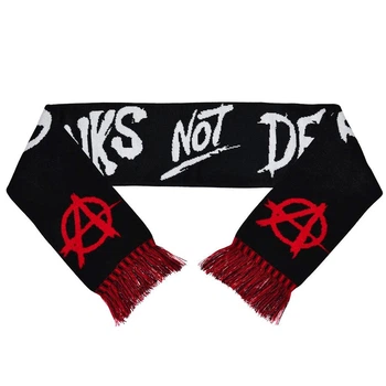 Шарф Talisman Punk’s Not Dead (anarchy) Черный (SHS36)