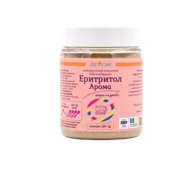 Еритритол Арома порошок 220 г у контейнері