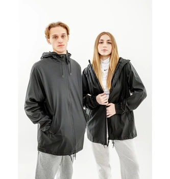 Куртка унісекс Rains Jackets Black 2XS/XS Чорний 1824-BLACK