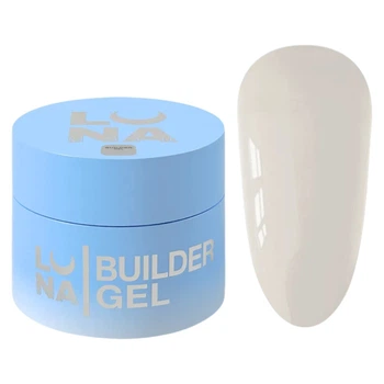 Гель для наращивания LUNAmoon Premium Gel 32 светло-серый, 15 мл