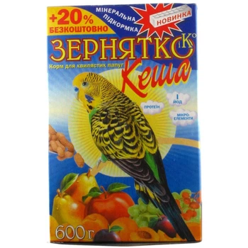 Корм для попугаев "Кеша", 600 гр