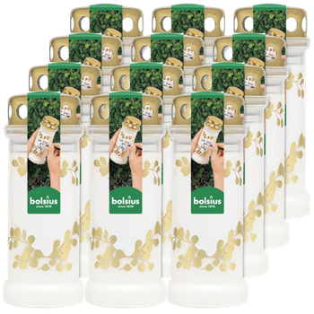 Набір лампадок Bolsius 6 Серце 12 шт (8717847189073)